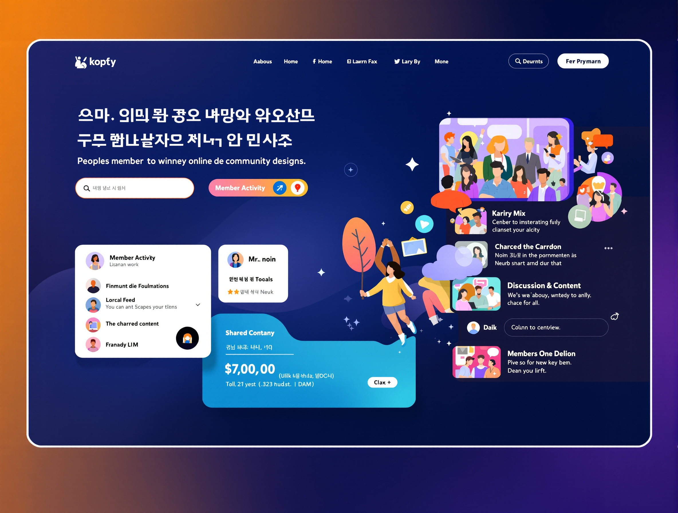 클로비 커뮤니티 포털